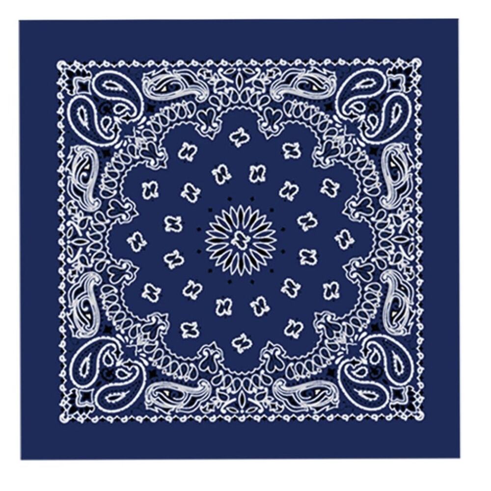 NWT Hot Leathers BAP1008 Classic Navy Paisley Bandana